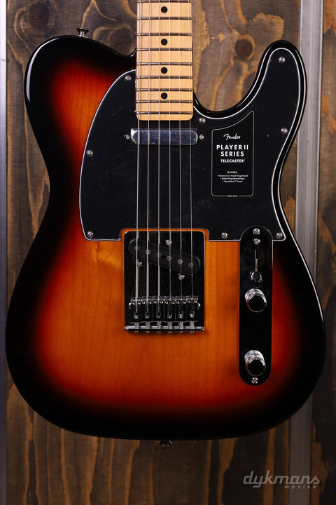 Fender Player II Telecaster Maple 3-Color Sunburst