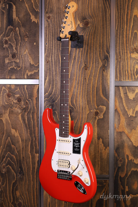 Fender Player II Stratocaster HSS Coral Red