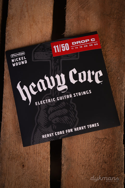 Dunlop Electric Nickel Wound Heavy Core Strings 11-50