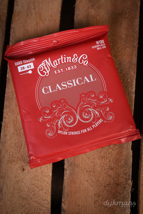 Martin Classical Silverplated Nylon Strings Hard Tension