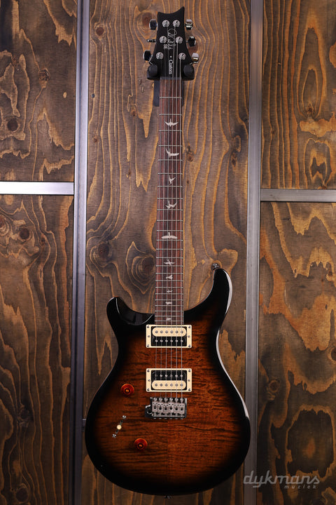 PRS SE Custom Lefty 24-08 Black Gold Burst