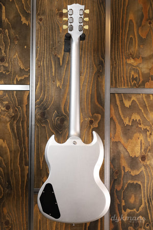 Gibson SG Standard 61 Stop Bar Silver Mist