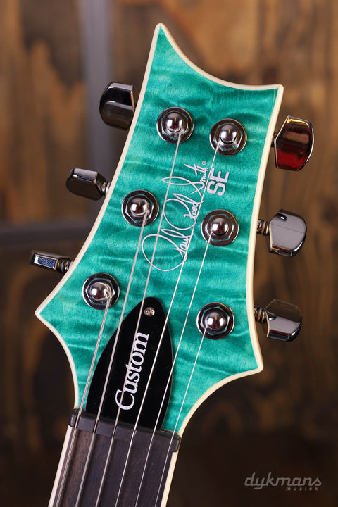 PRS SE Custom 24 Quilt Turquoise