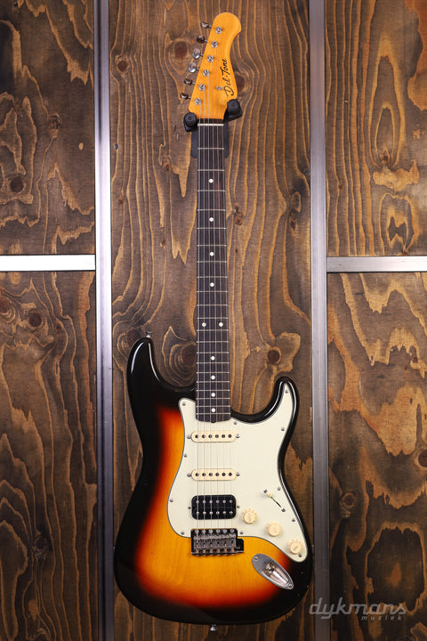 Del-Tone 60's S-Style 3-Tone Sunburst