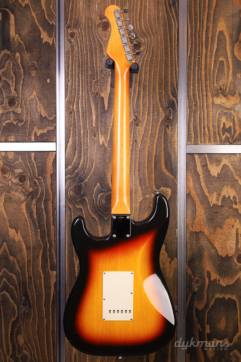 Del-Tone 60's S-Style 3-Tone Sunburst