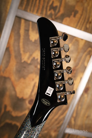 Epiphone Lzzy Hale Explorer Custom Black Diamond Holographic Sparkle