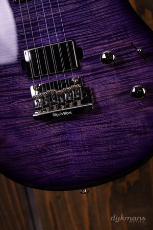 Music Man Luke 4 HH Maple Top Purple Slushie