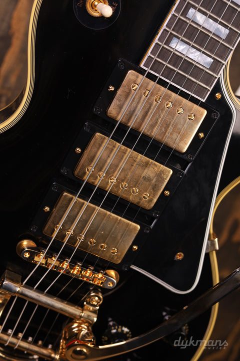 Gibson Custom Shop 1957 Les Paul Custom Reissue Ebony 3-Pickup Bigsby