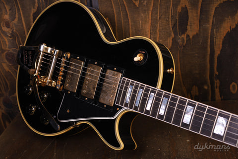 Gibson Custom Shop 1957 Les Paul Custom Reissue Ebony 3-Pickup Bigsby