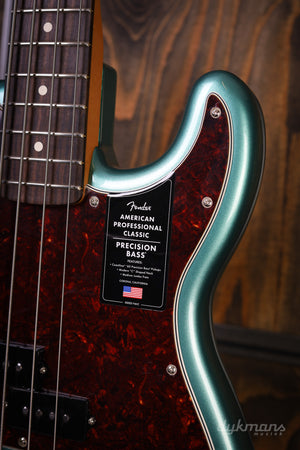 Fender American Professional Classic Precision Faded Sherwood Green