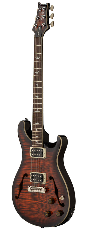 PRS SE Hollowbody II Piezo Orange Tiger Smokeburst