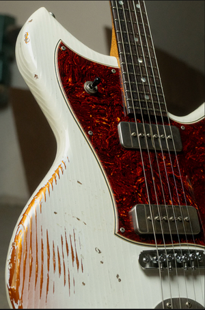 New New Serus J Dealer Limited in Olympic White over Aztec Gold