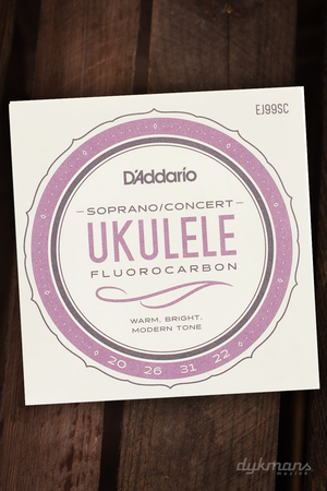 D'addario Fluorocarbon Soprano/Concert Ukulele Strings