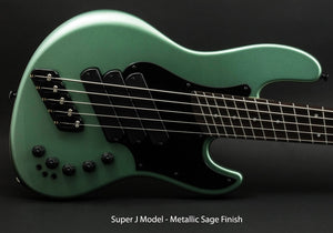 Dingwall Custom Shop Super J Metallic Sage Green