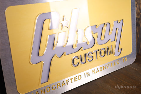 Gibson Custom Logo Led