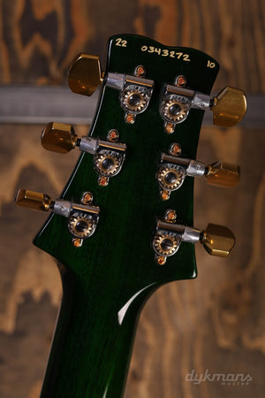 PRS Santana Green Fade Smokeburst 10-Top