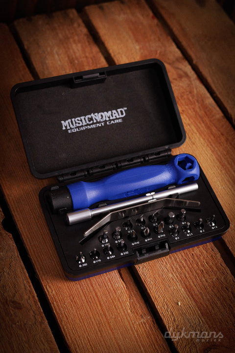 Music Nomad Premium Guitar Tech Screwdriver and Wrench Set 