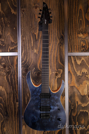 Mayones Duvell 6 Elite Dirty Blue Burst Satin