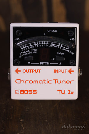 Boss Chromatic Tuner TU-3S barrel