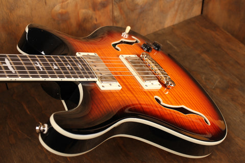 2020 PRS SE Hollowbody II Tri-Colour Sunburst