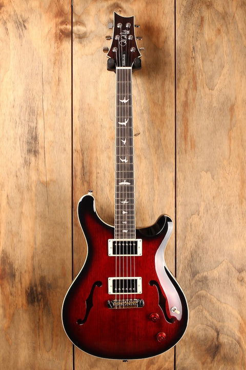 PRS SE Hollowbody Standard Fire Red Burst